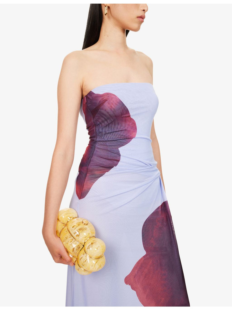 Cult Gaia Bolla acrylic clutch, imported from the UK