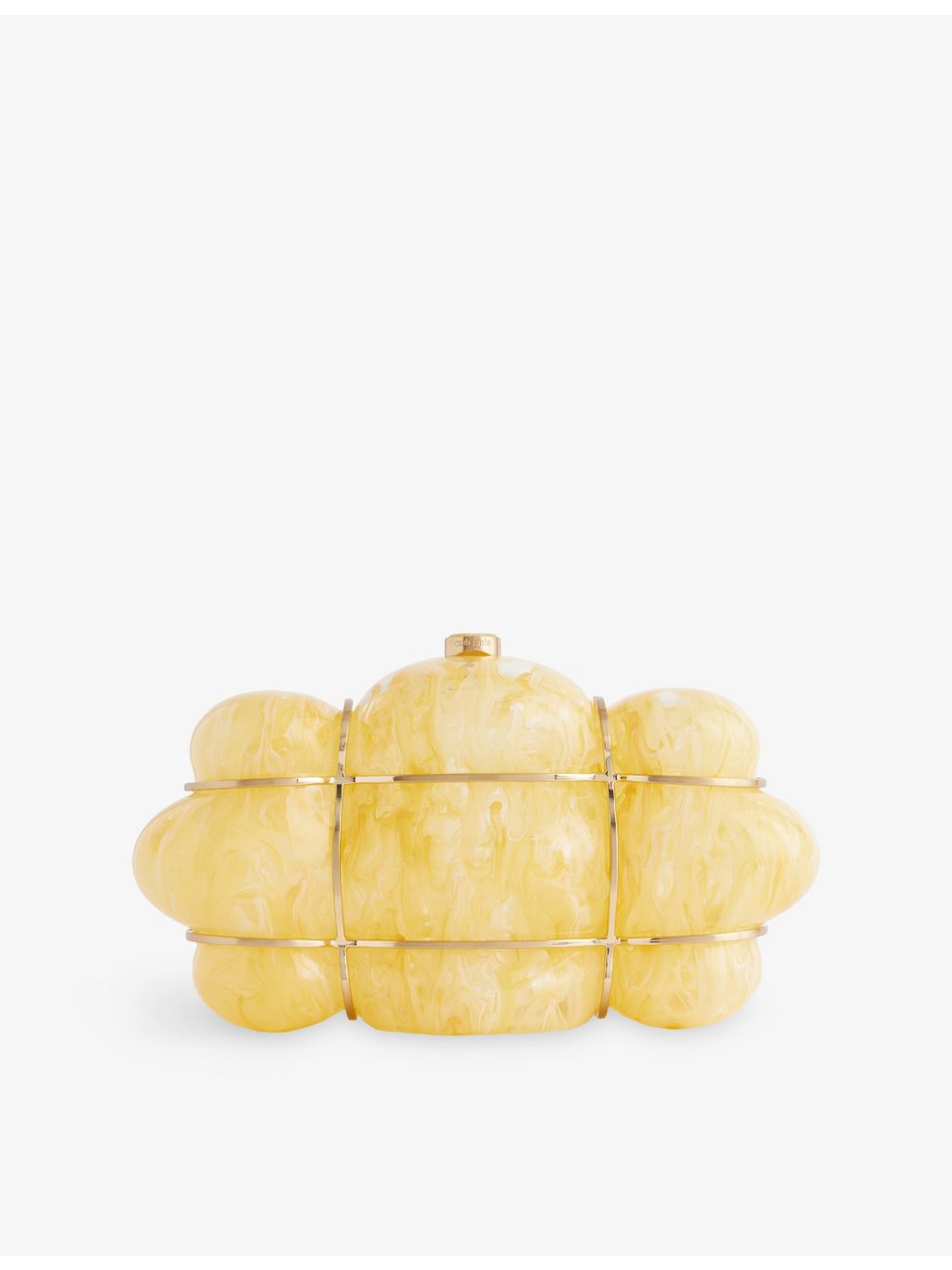 Cult Gaia Bolla acrylic clutch, imported from the UK