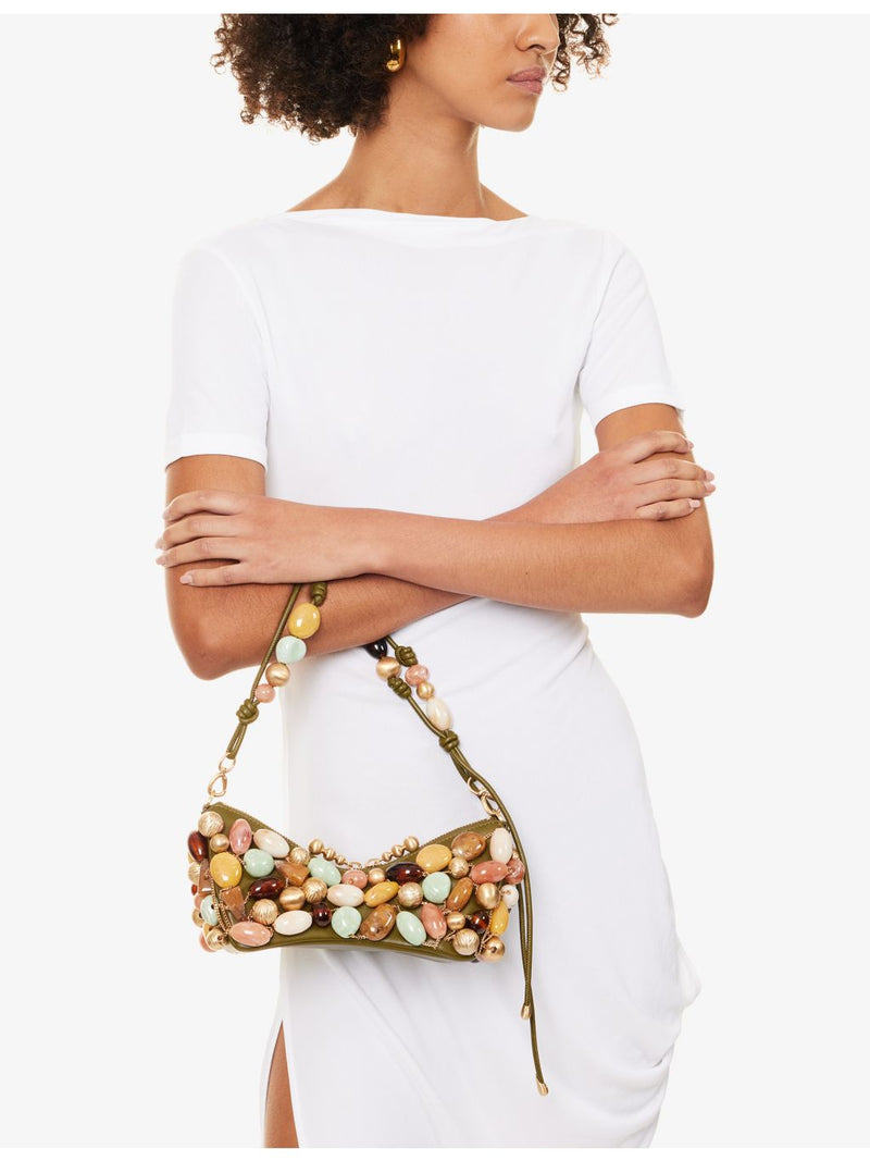 Cult Gaia Mercier mini leather clutch - British product
