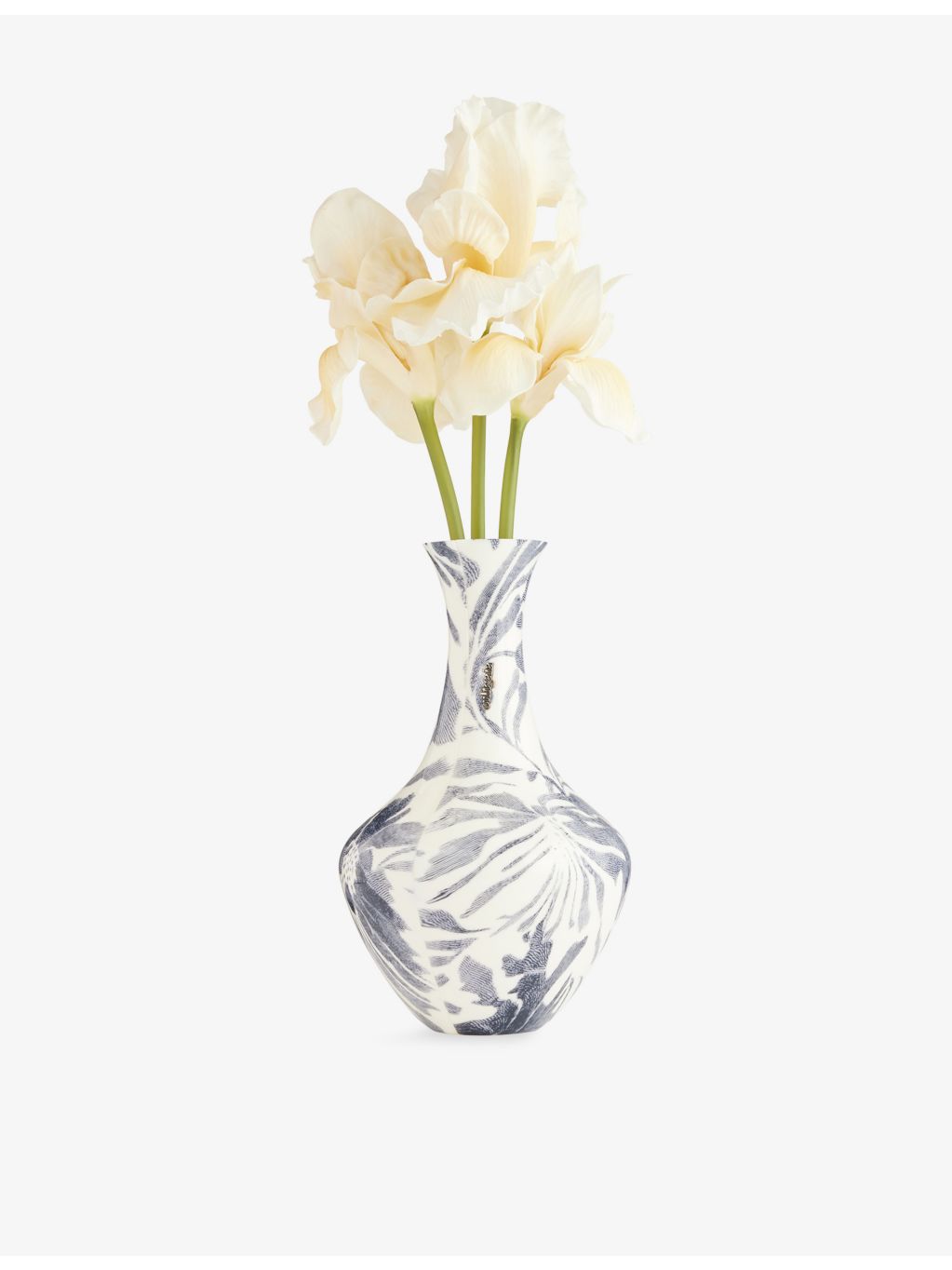 Cult Gaia acrylic vase clutch with gold-tone branding 40cm, UK version