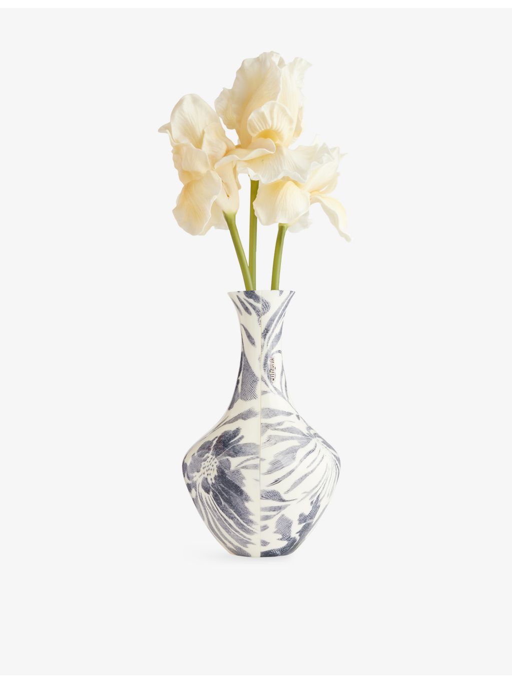 Cult Gaia acrylic vase clutch with gold-tone branding 40cm, UK version