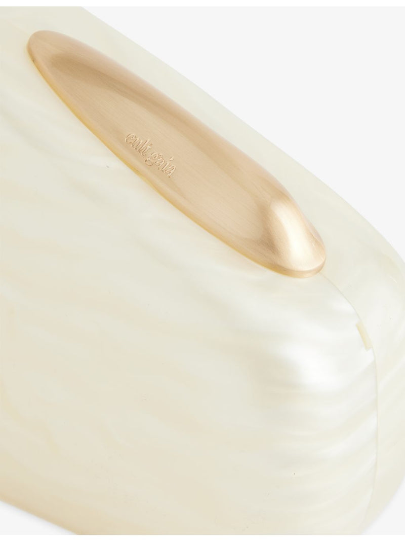 Cult Gaia Althea acrylic clutch, imported from the UK