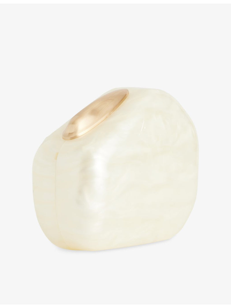 Cult Gaia Althea acrylic clutch, imported from the UK