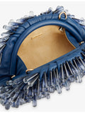 Cult Gaia Jaala nano beaded cross-body bag (British brand)