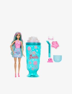 Barbie Pop Reveal Sea Slushy fashion doll set with cup, UK version