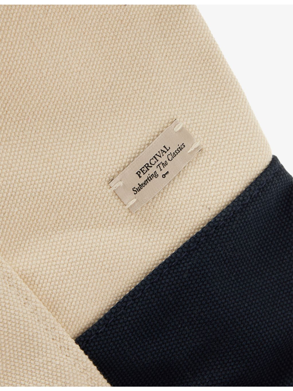 Percival contrast-panel woven tote bag, UK version
