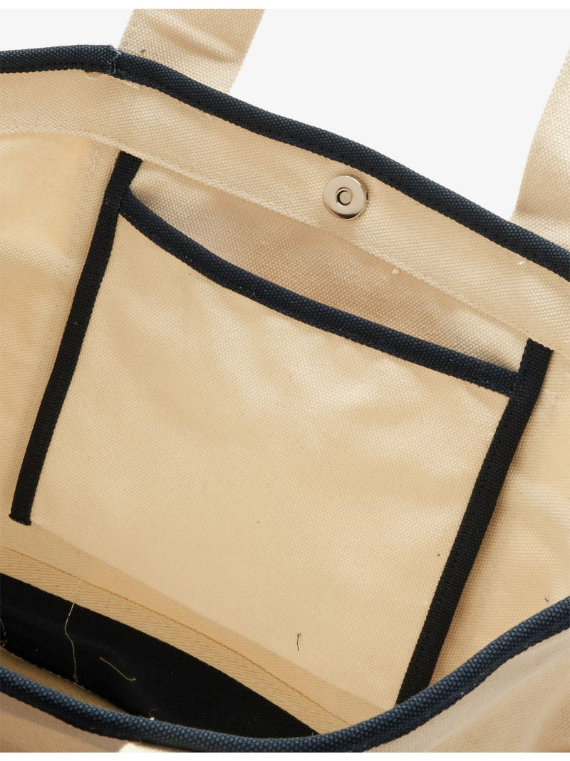 Percival contrast-panel woven tote bag, UK version