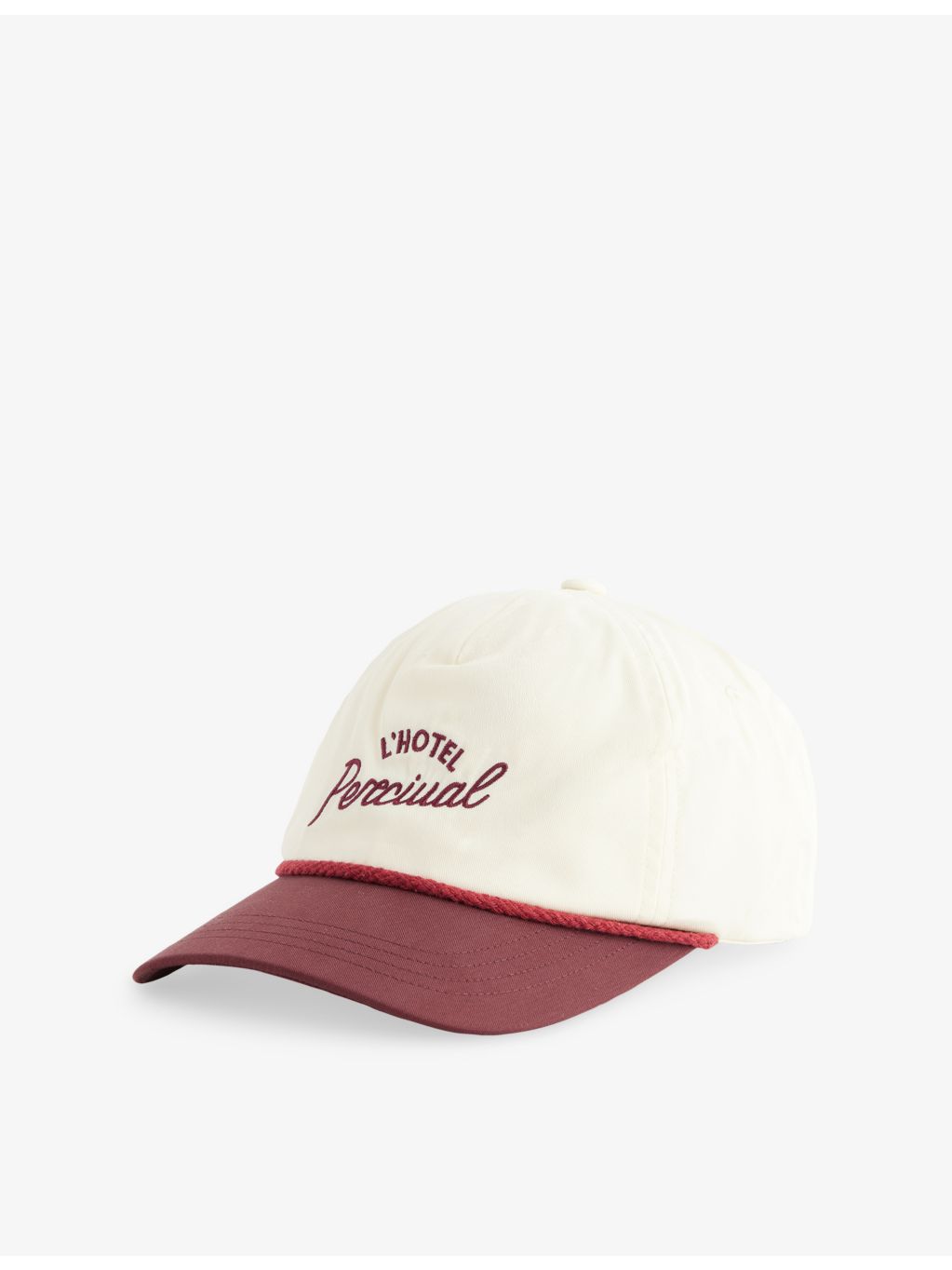 Percival Hotel embroidered trucker cap, UK version