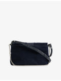 Zadig&Voltaire Rocky II denim shoulder bag with chain straps, UK version