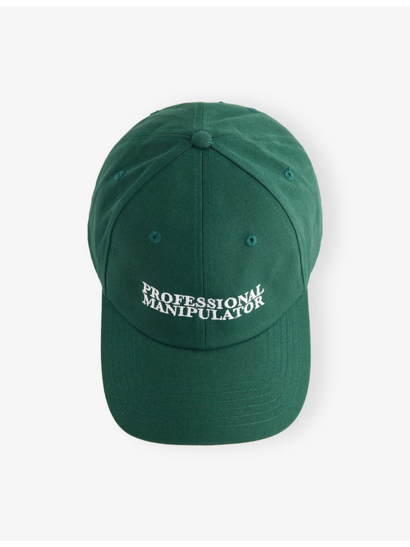 Manipulator embroidered cotton cap with adjustable buckle - British product