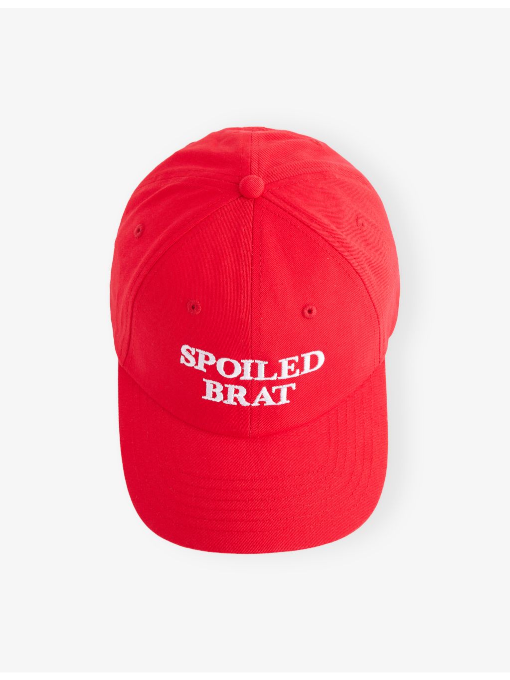 Spoiled Brat embroidered cotton cap - British product