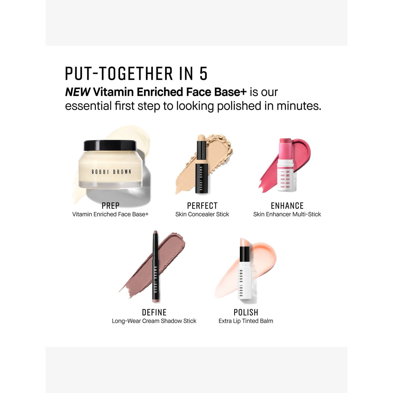 Bobbi Brown Vitamin Enriched Face Base moisturiser and primer 15ml - British product