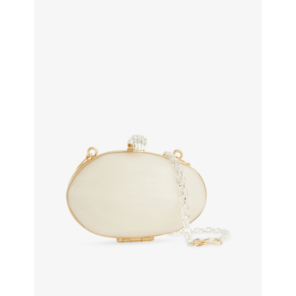 Beatriz Palacios Limosnera shell biomaterial clutch, UK version