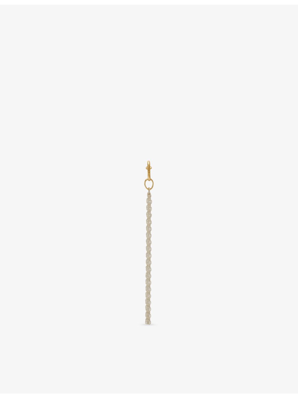 Beatriz Palacios gold-plated sterling silver single earring, imported from the UK