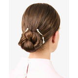 Beatriz Palacios gold-plated freshwater pearl hair combs, imported from the UK