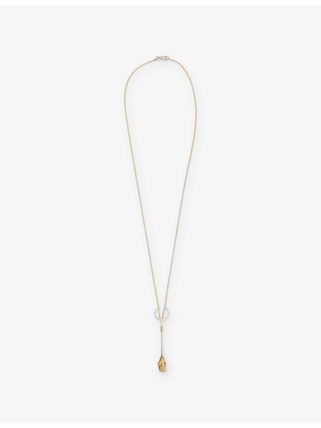 Beatriz Palacios gold-plated sterling-silver pendant necklace - British product