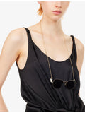 Beatriz Palacios gold and silver-plated brass eyewear chain 81cm (British brand)