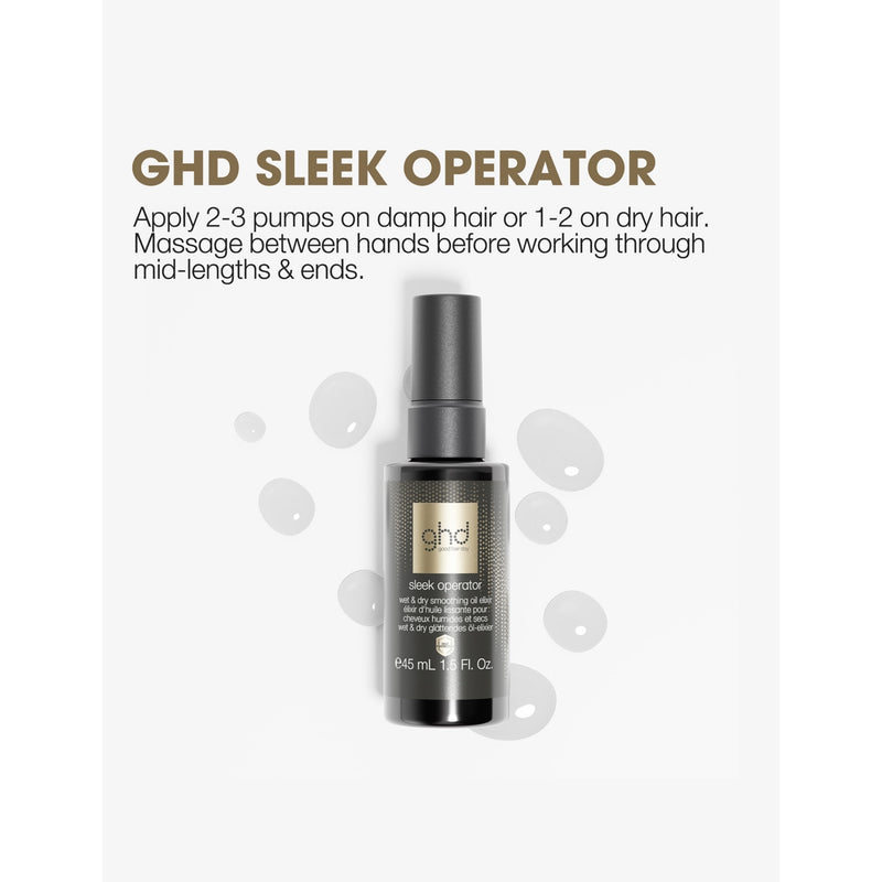 ghd Sleek Operator smoothing oil elixir 45ml, UK version