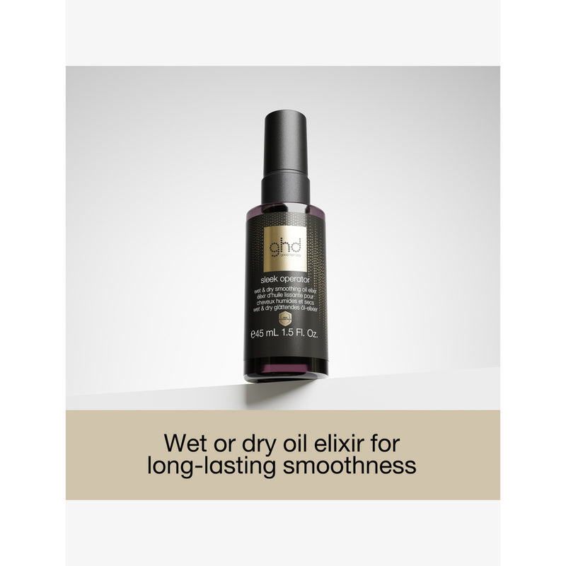 ghd Sleek Operator smoothing oil elixir 45ml, UK version