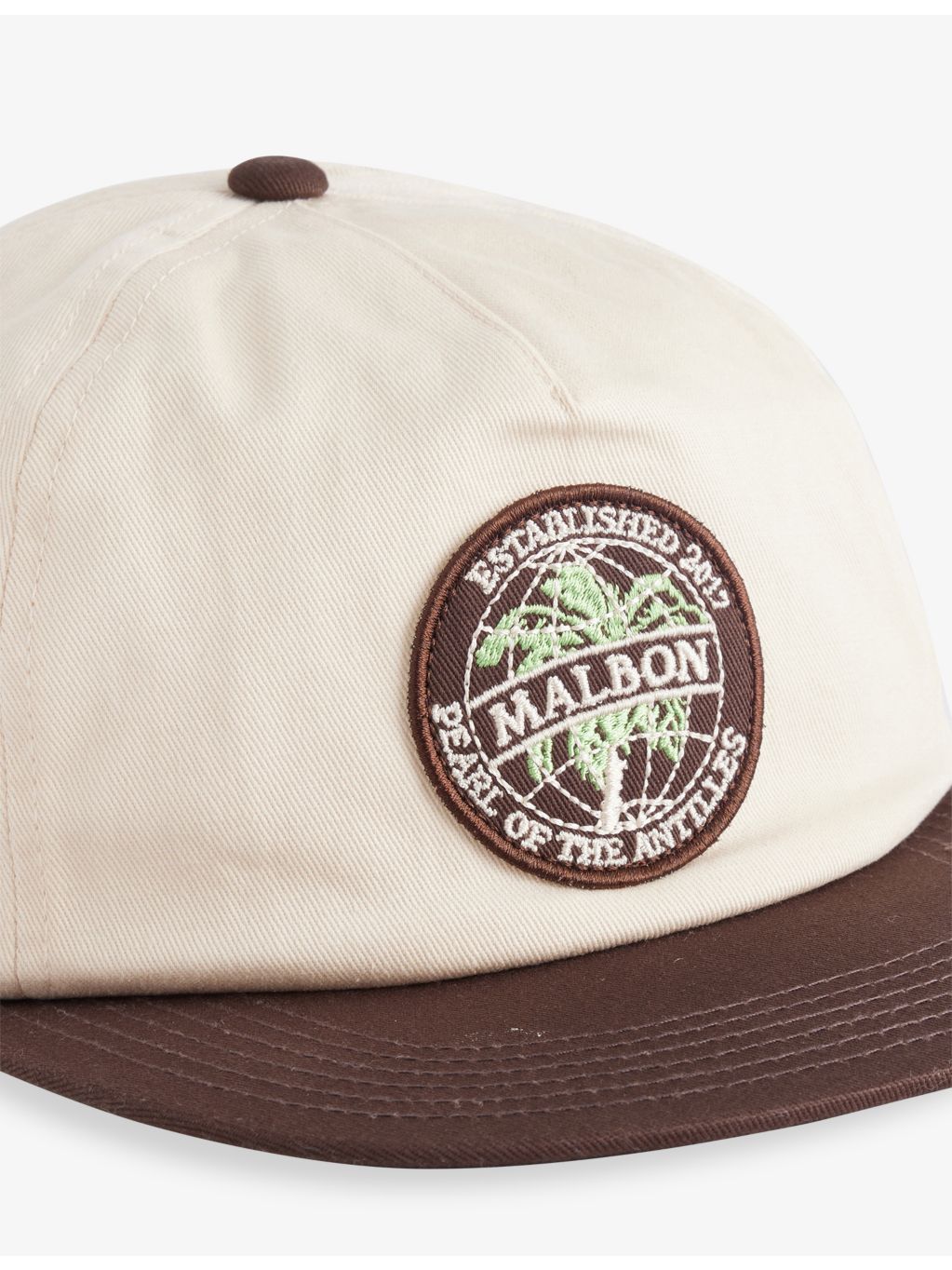 Malbon Palmera cotton cap snapback - British product