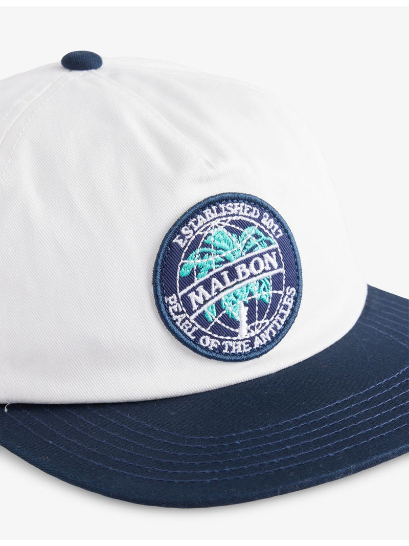 Malbon Palmera snapback cap, imported from the UK
