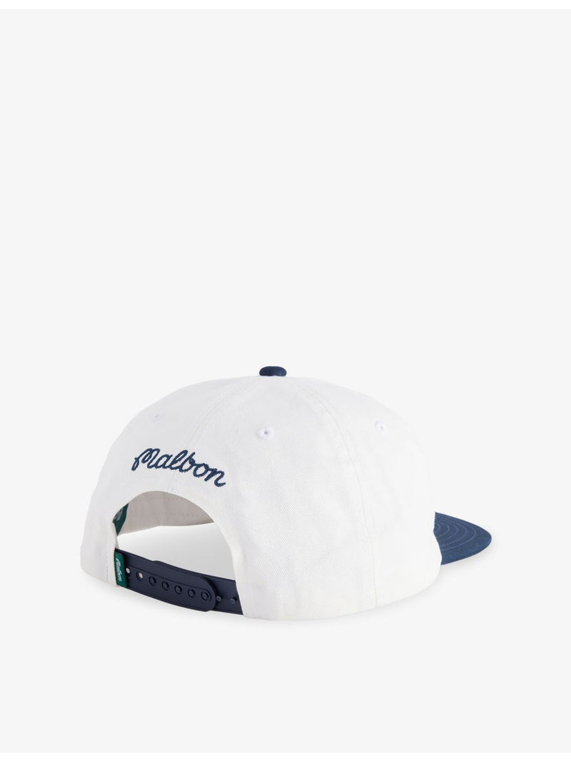Malbon Palmera snapback cap, imported from the UK