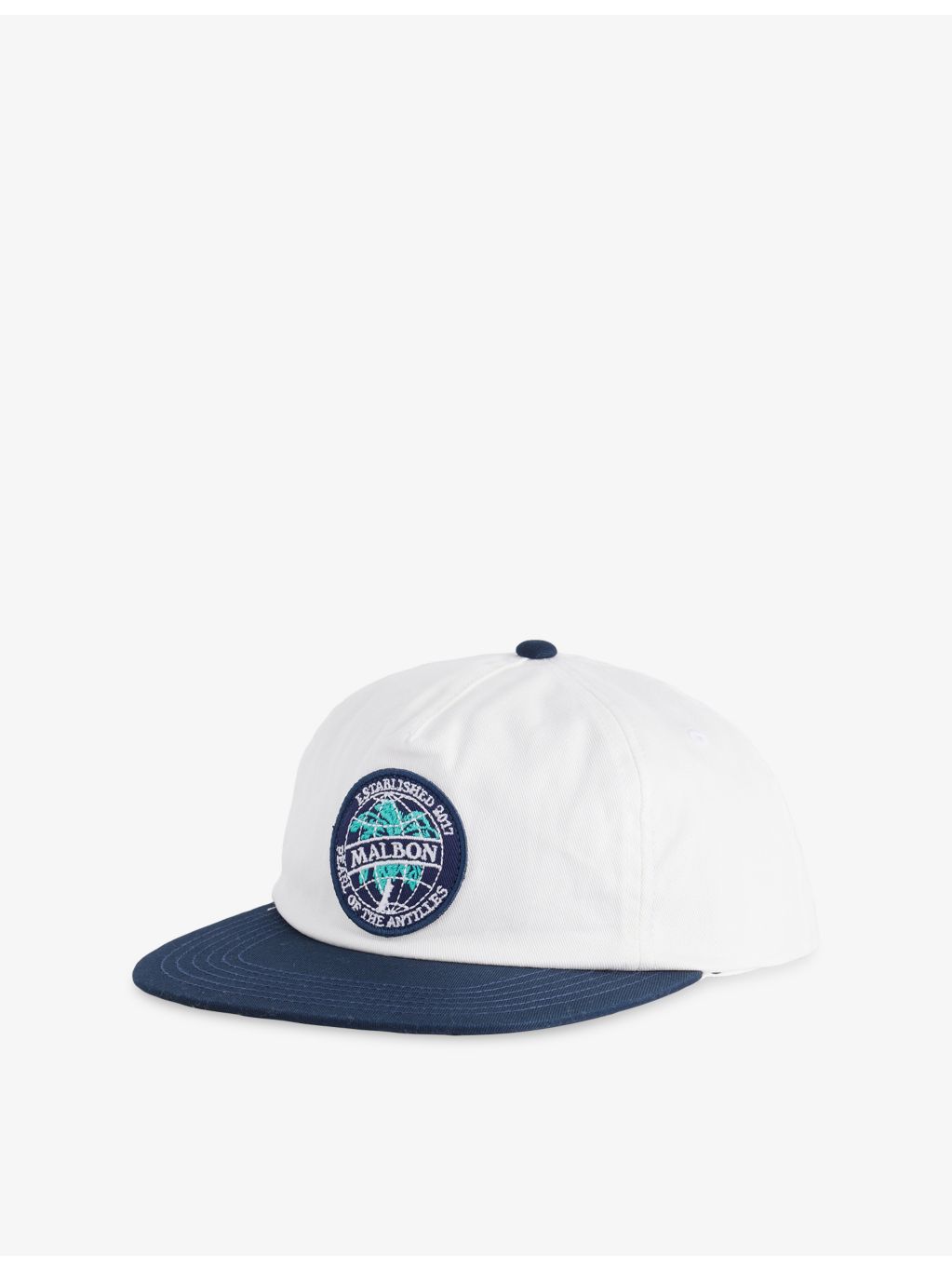 Malbon Palmera snapback cap, imported from the UK