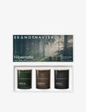 Skandinavisk Hibernate scented candle gift set 65g x 3, UK version