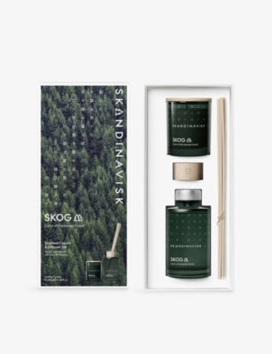 Skandinavisk SKOG scented candle and diffuser set 65g and 100ml, UK version