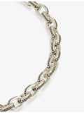 Outlaw sterling silver link bracelet with lobster clasp (British brand)