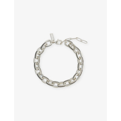 selfridges Commonlines Outlaw Link Sterling Silver Bracelet- Buy online at McGrocer