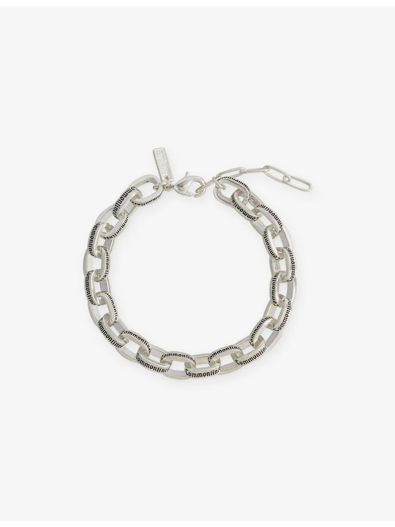 Outlaw sterling silver link bracelet with lobster clasp (British brand)