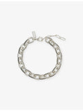 Outlaw sterling silver link bracelet with lobster clasp (British brand)