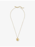 St Michael 18ct gold plated sterling-silver necklace 27cm, UK version