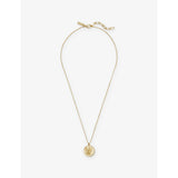 St Michael 18ct gold plated sterling-silver necklace 27cm, UK version