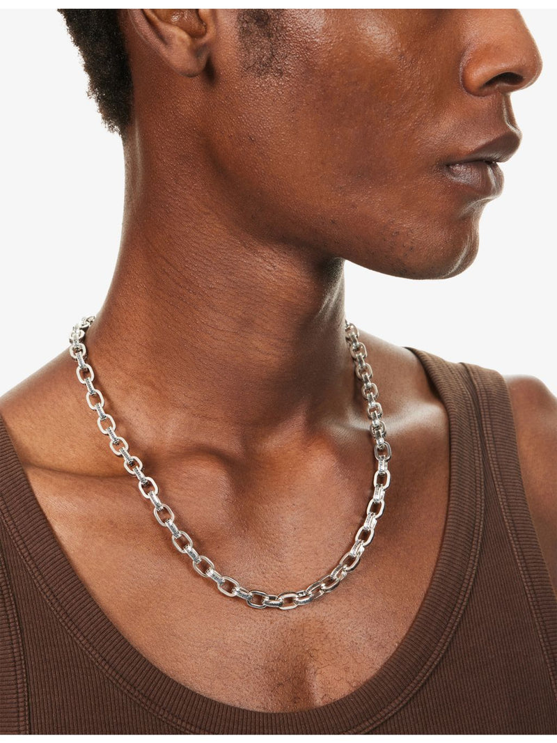 Commonlines Outlaw Link sterling silver necklace 50-55cm, imported from the UK