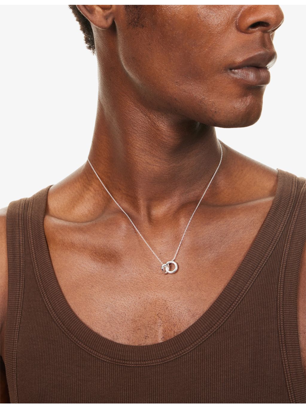Commonlines Element sterling silver pendant necklace - British product