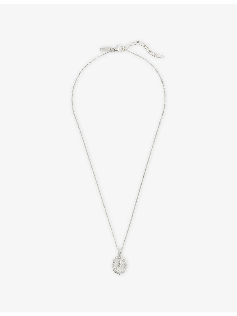 Stallion sterling silver pendant necklace 2cm charm - (British brand)