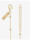 Commonlines studded 18ct gold plated bracelet 17cm - British product