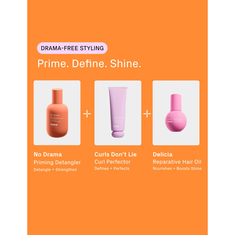 isima No Drama Priming Detangler 250ml, UK version
