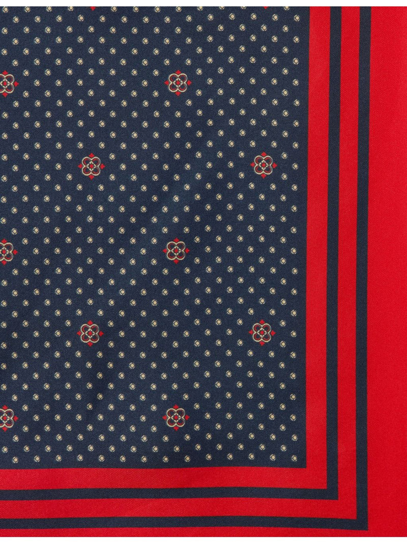 Claudie Pierlot silk scarf polka-dot print 65cm square, (British brand)