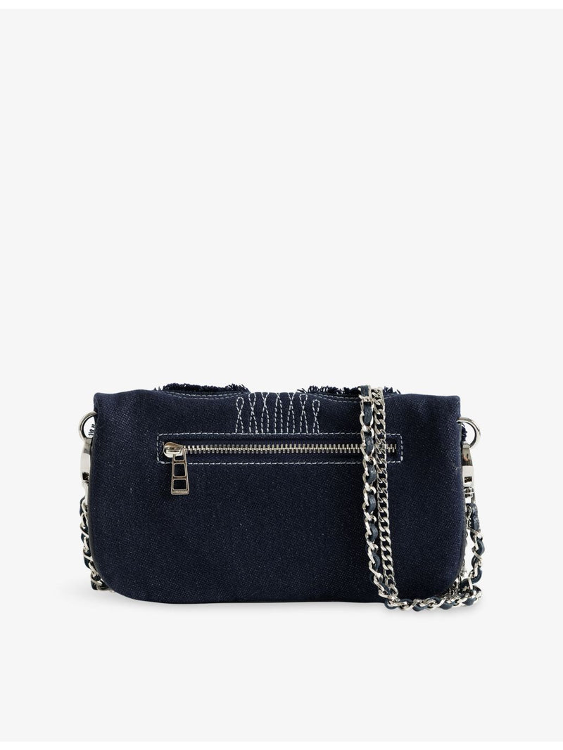 Zadig&Voltaire Rock Mini denim shoulder bag, UK version