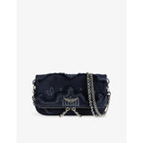 Zadig&Voltaire Rock Mini denim shoulder bag, UK version