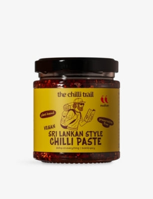 The Chilli Trail Sri Lankan chilli paste 150g, imported from the UK