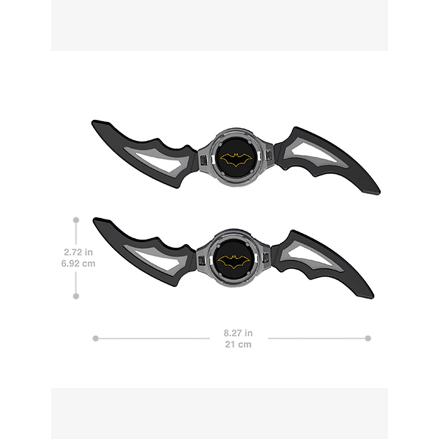 Batlink DC Comics Batarang set of two toys, imported from the UK