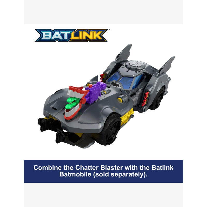 Batlink Batmobile vehicle toy with Bat Drone and 5 discs (British brand)