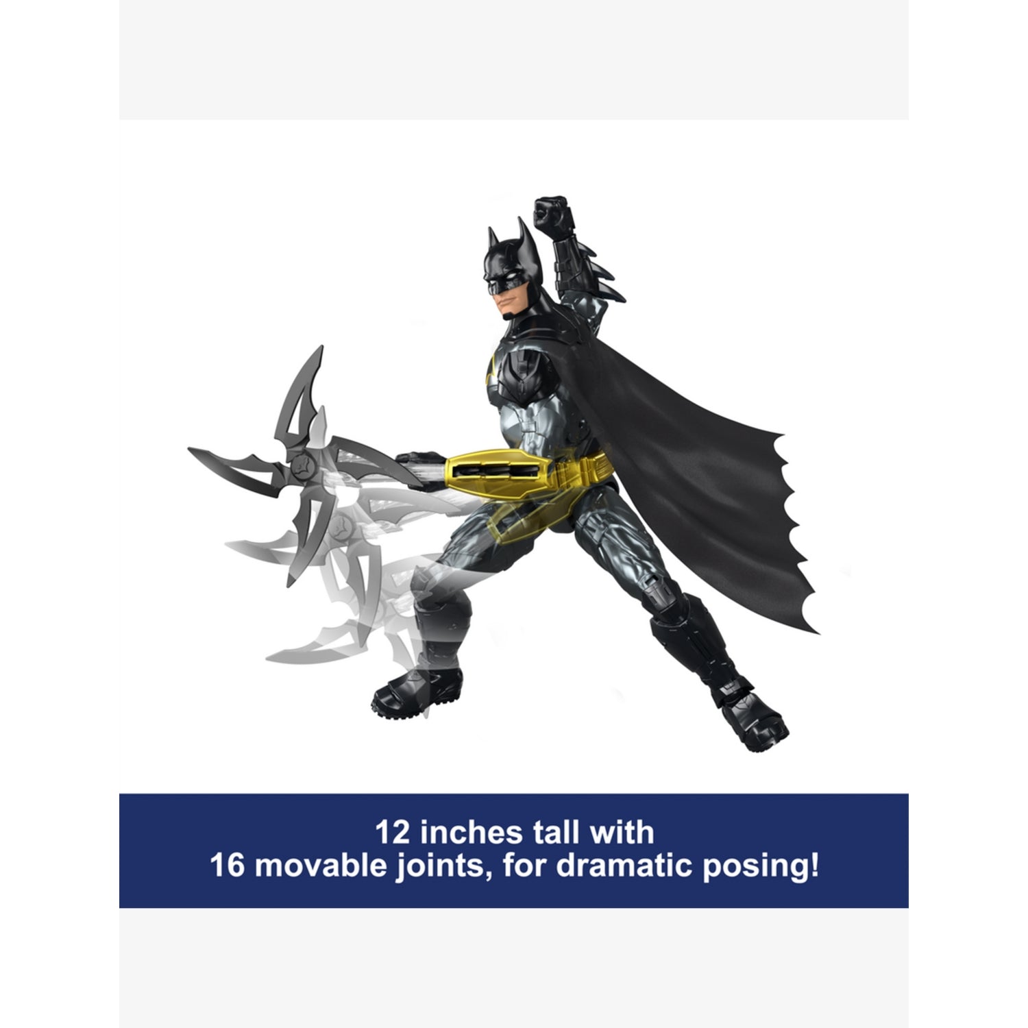 Batman action figure 30cm with 16 articulated joints - British product