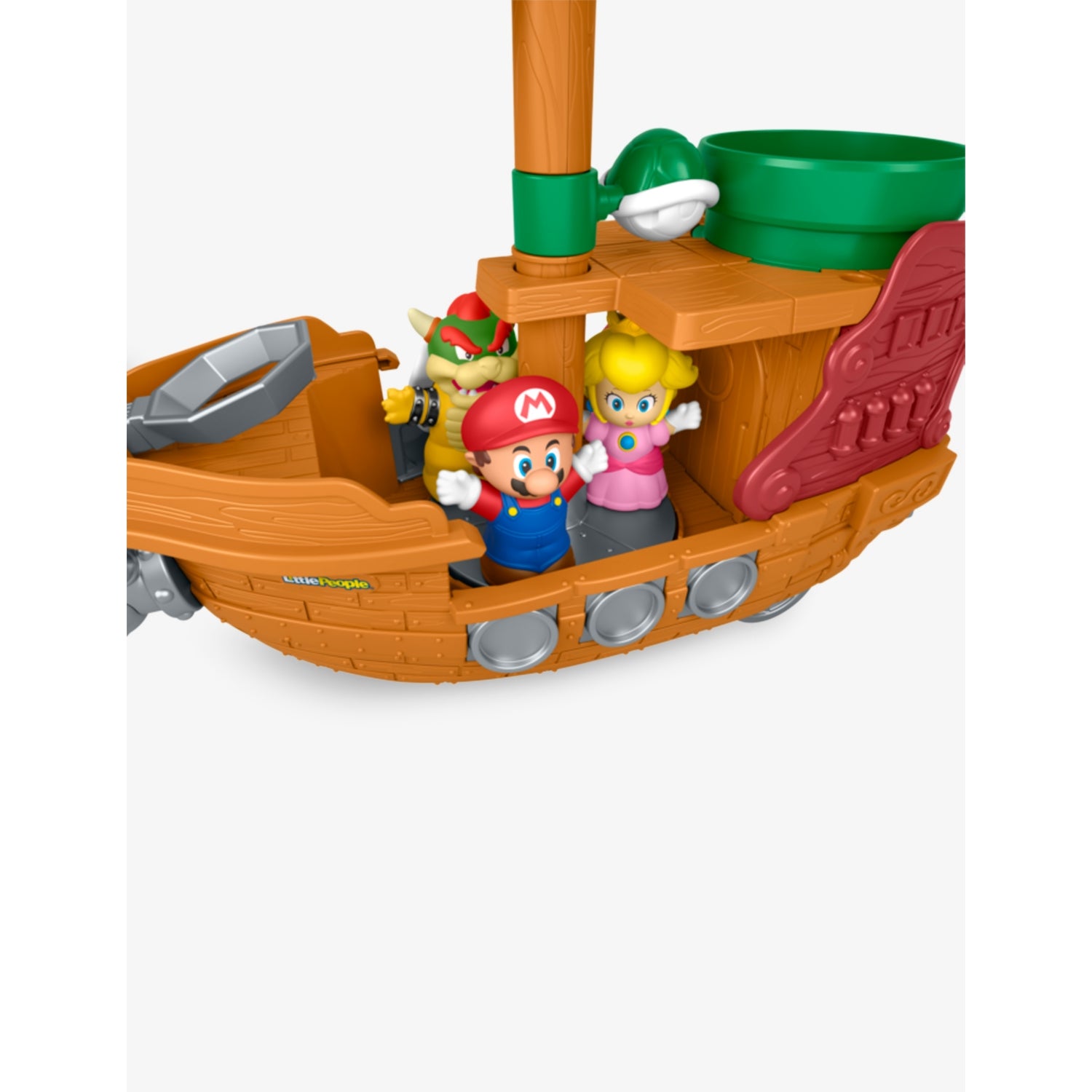 Little People Super Mario Bowser's Airship playset 33cm, imported from the UK