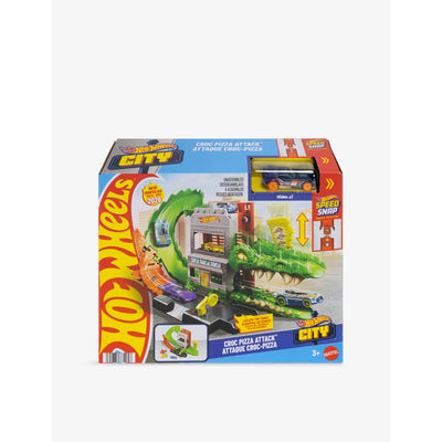 selfridges Hot Wheels Crocodile Pizzeria Attack Playset- Buy online at McGrocer