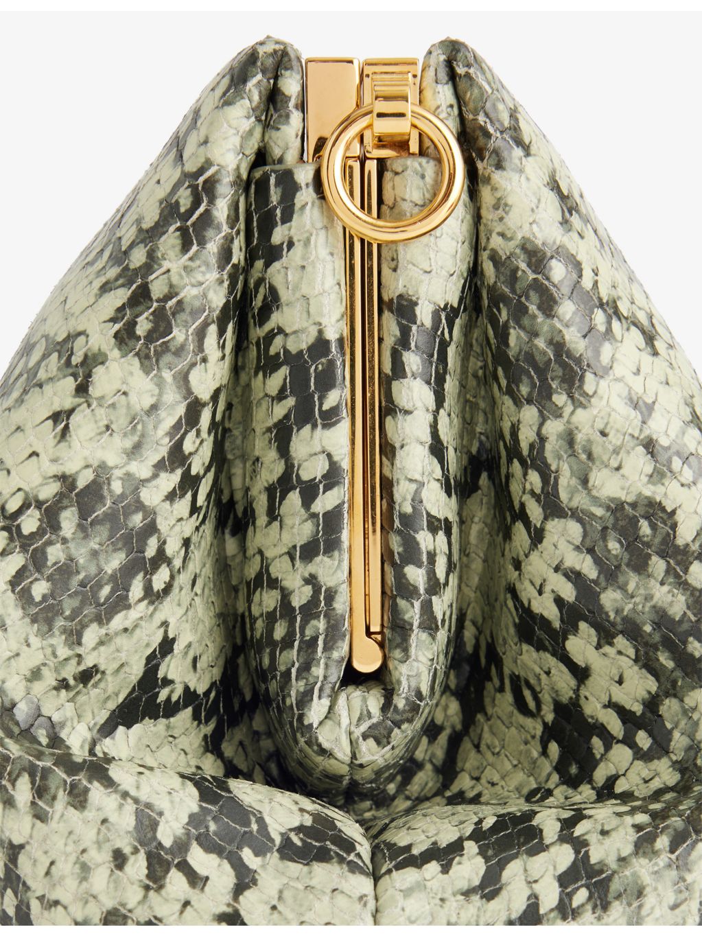 Dries Van Noten snake-effect small pouch, UK version